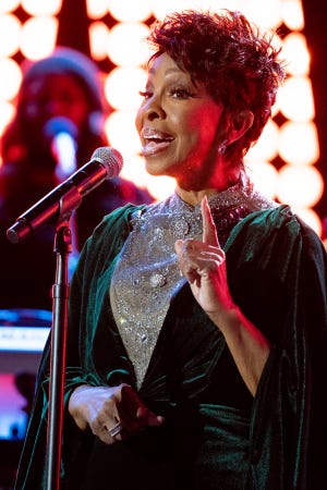 Gladys Knight performed during the CMT Giants: Charlie Pride show at Ascend Amphitheater in Nashville, Tenn., Thursday, April 8, 2021.