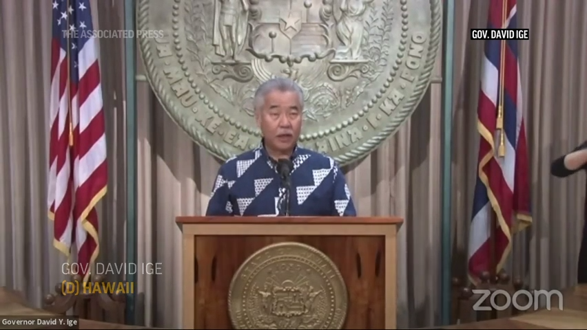 Governor: Now is 'risky time' to travel to Hawaii thumbnail