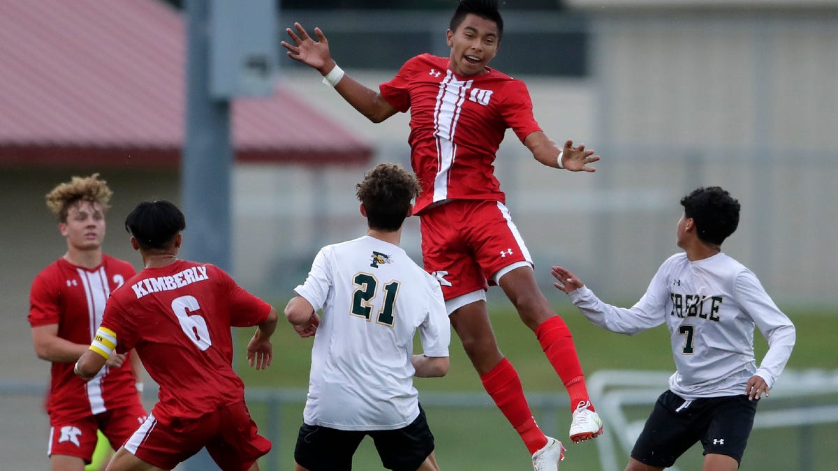 Boys prep soccer Green Bay Preble defeats Kimberly 32