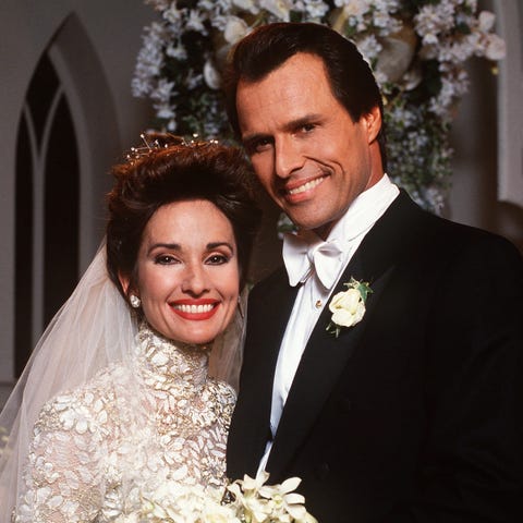 Erica (Susan Lucci) and Dimitri (Michael Nader) ex