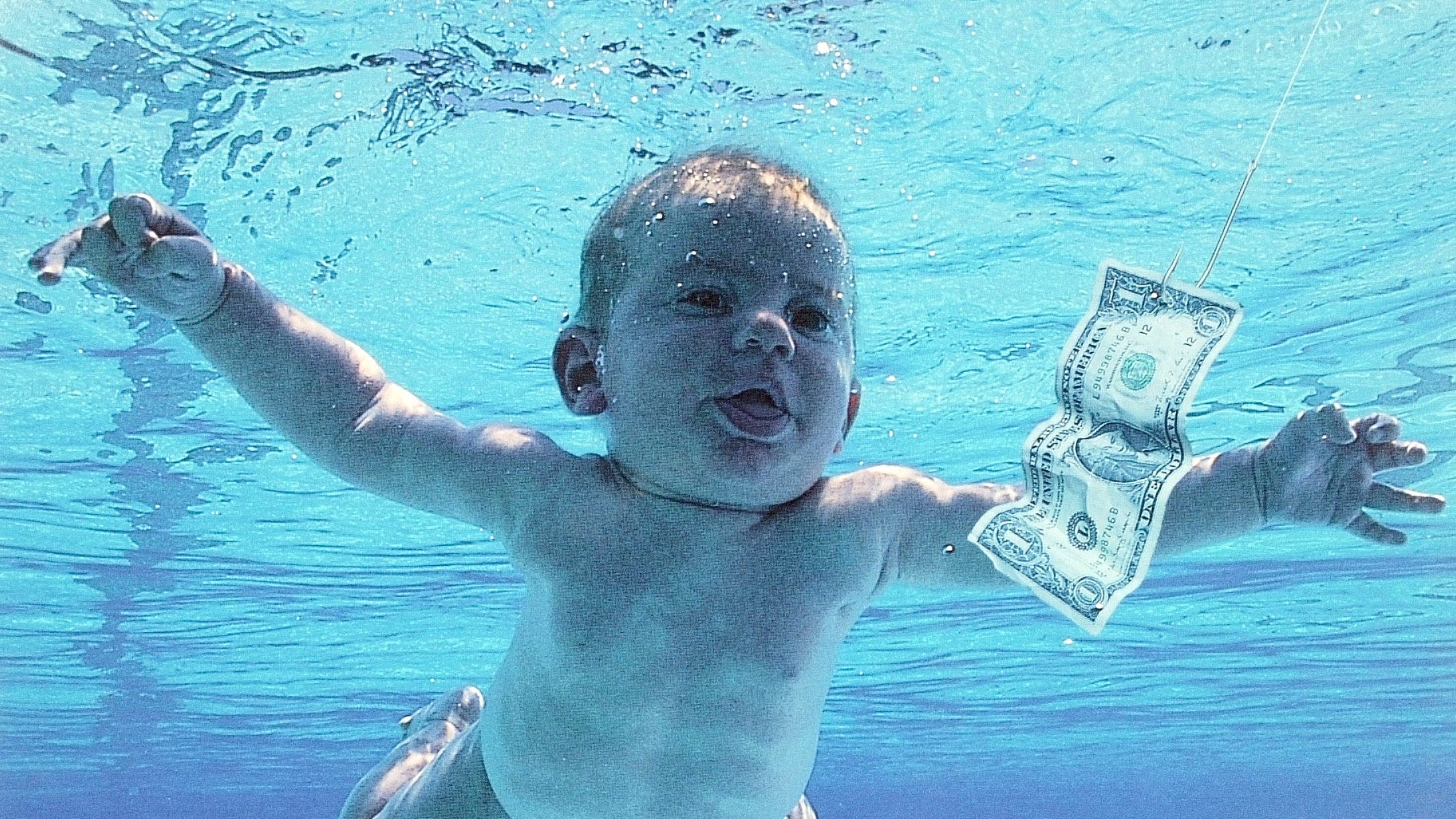 Wrote Some Songs About Ricky Nevermind He's Trash Nirvana get sued by the baby on the 'Nevermind' album cover