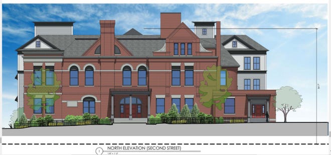 New renderings show what the site of the former Strafford County Courthouse will look like when complete. It received unanimous site plan approval on Aug. 24.