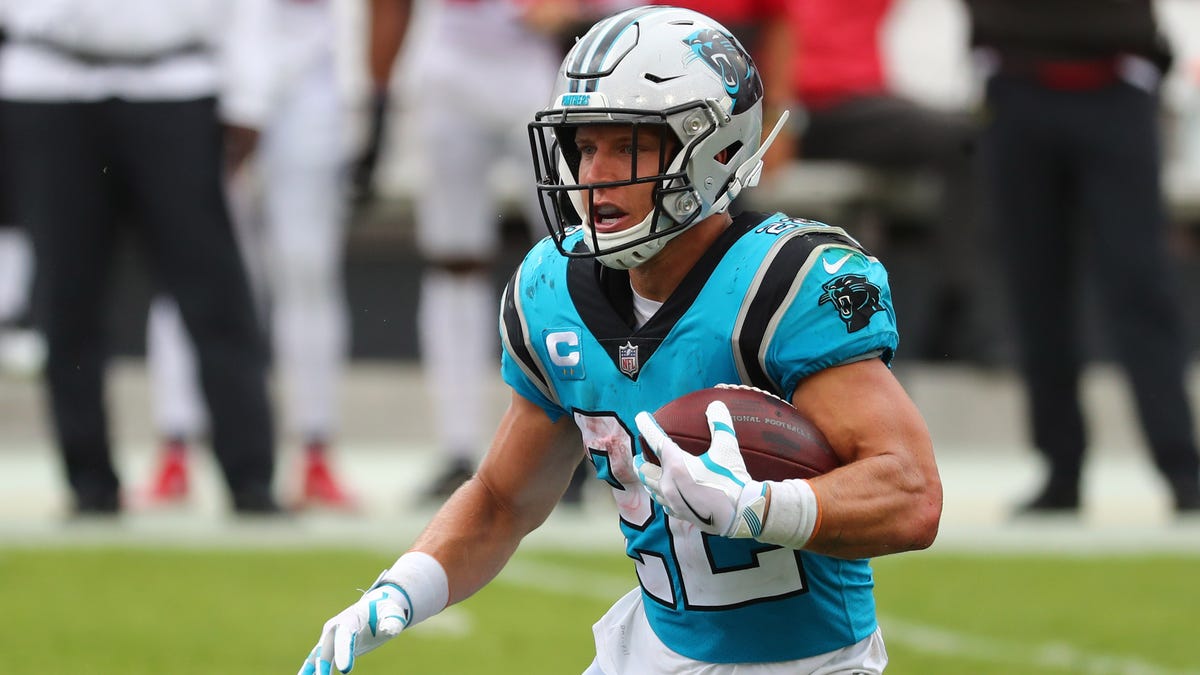 Despite playing in just three games last season, Christian McCaffrey is the favorite to be the top pick in the majority of fantasy football drafts.