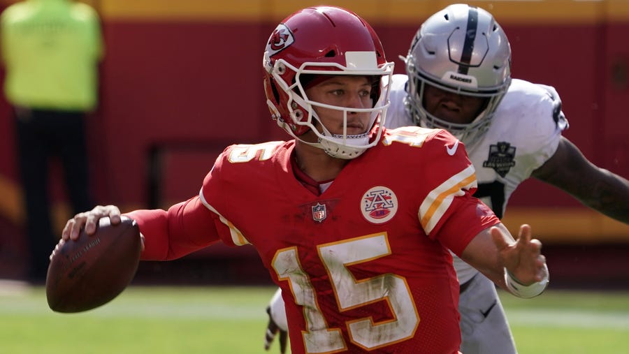 Patrick Mahomes likely will be the first quarterback off the fantasy football draft board.