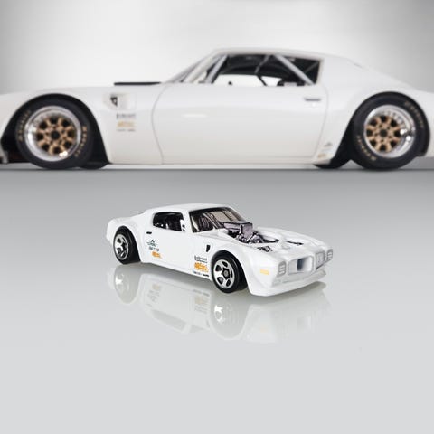The 1970 Pontiac Trans Am, both in real life and a