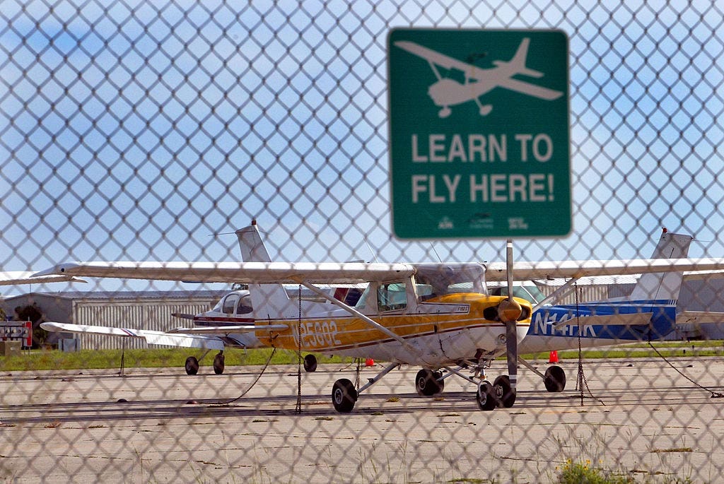 Hijackers Mohamed Atta and Marwan al-Shehhi took flying lessons at Venice Municipal Airport in Florida.