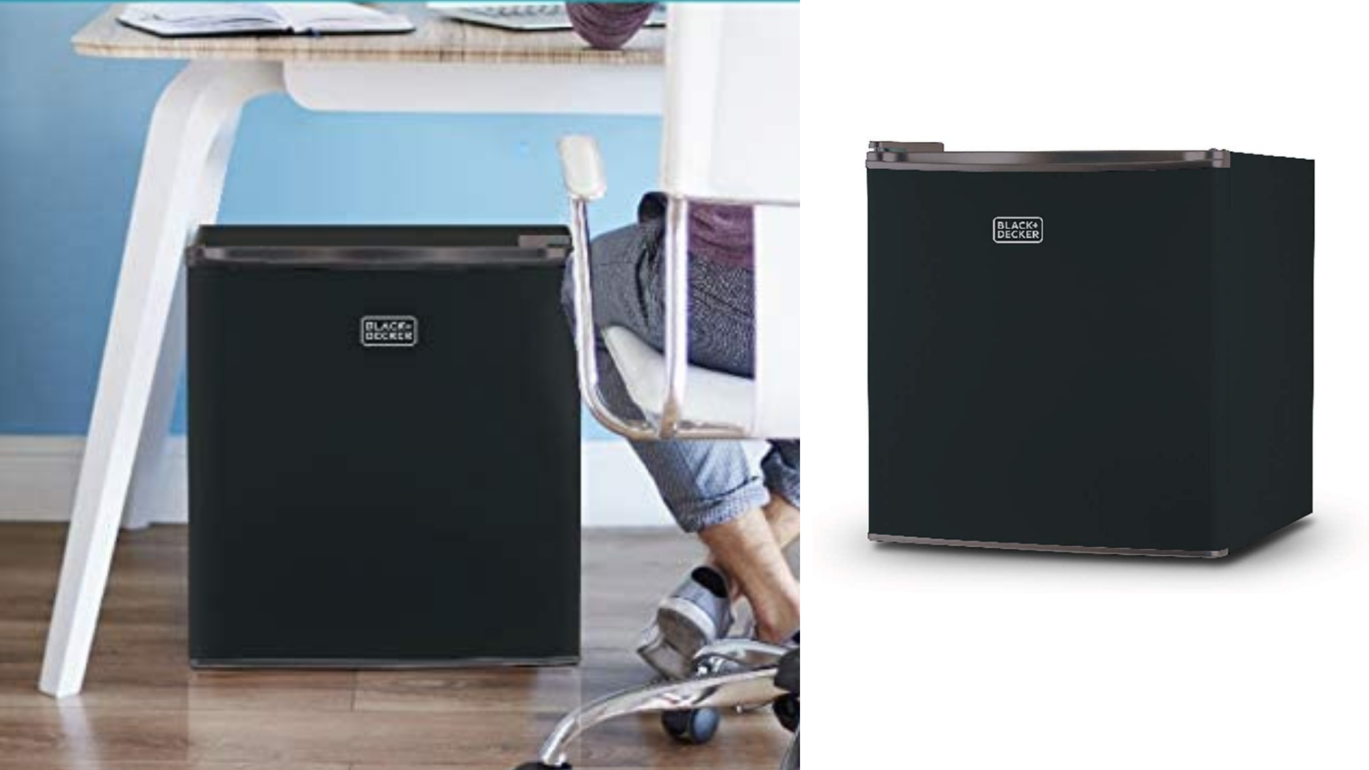If you’re cramped for space in your dorm room, then spring for a truly miniature mini fridge.