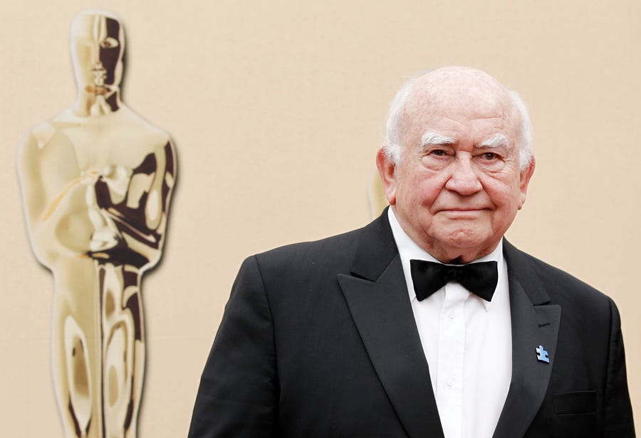 In this March 7, 2010, file photo, actor Ed Asner arrives during the 82nd Academy Awards in the Hollywood section of Los Angeles. Asner, the blustery but lovable Lou Grant in two successful television series, has died. He was 91. Asner's representative confirmed the death in an email Sunday, Aug. 29, 2021, to The Associated Press.