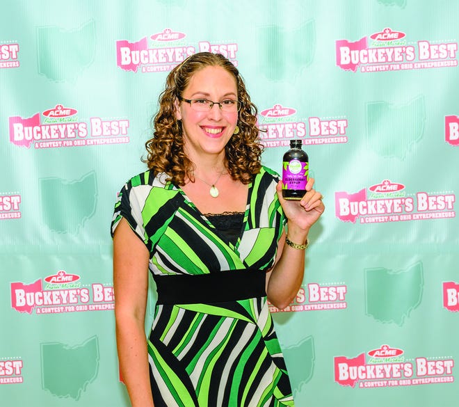 Nicole Lazar of Sagamore Hills won first place in Acme Fresh Market's Buckeye's Best contest with Health Junkie’s Elderberry Syrups.
