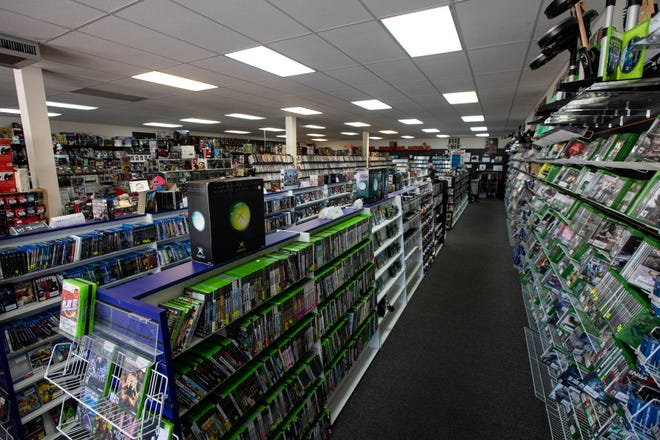 Play It! Games, Music and Movies located in Columbus, Ohio, specializes in vintage videogame consoles, accessories and games, in addition to used CDs, DVDs and Blu-Ray movies. The store has had a difficult time acquiring Playstation 5s due to the microchip shortage affecting production of the new consoles.