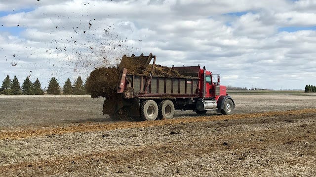 Manure spreading will soon be underway this fall.