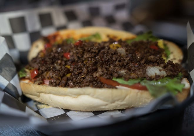 The Broad Street Bully is a mean cheesesteak from Go Vegan Philly in Wilmingon.