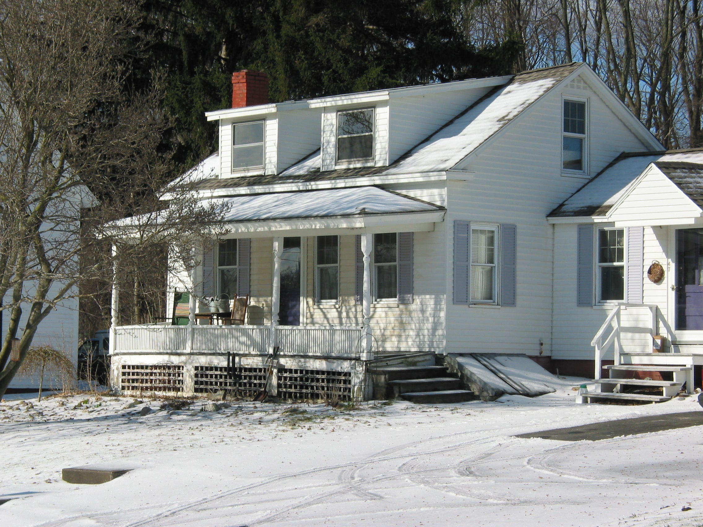 David Ruggles' home once was part of a compound at the site of his hydrotherapy hospital in Northampton, Mass. It was moved off the property in 1852.