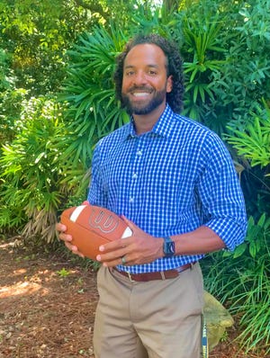 Renard Ellis, 33, was an exceptional student and athlete at Winter Haven High School. Now he's a teacher and a coach at the school.