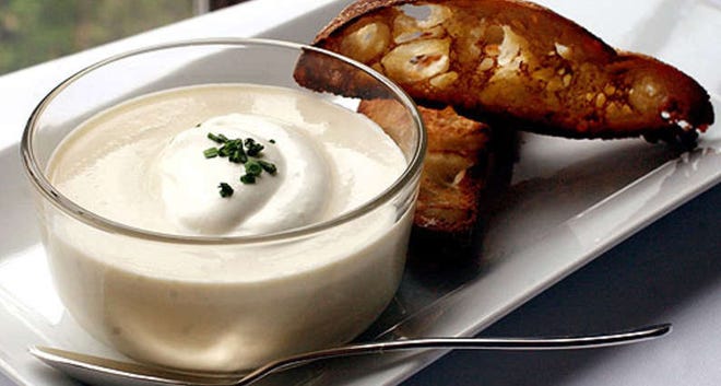 Chilled Vidalia Onion and Potato Soup