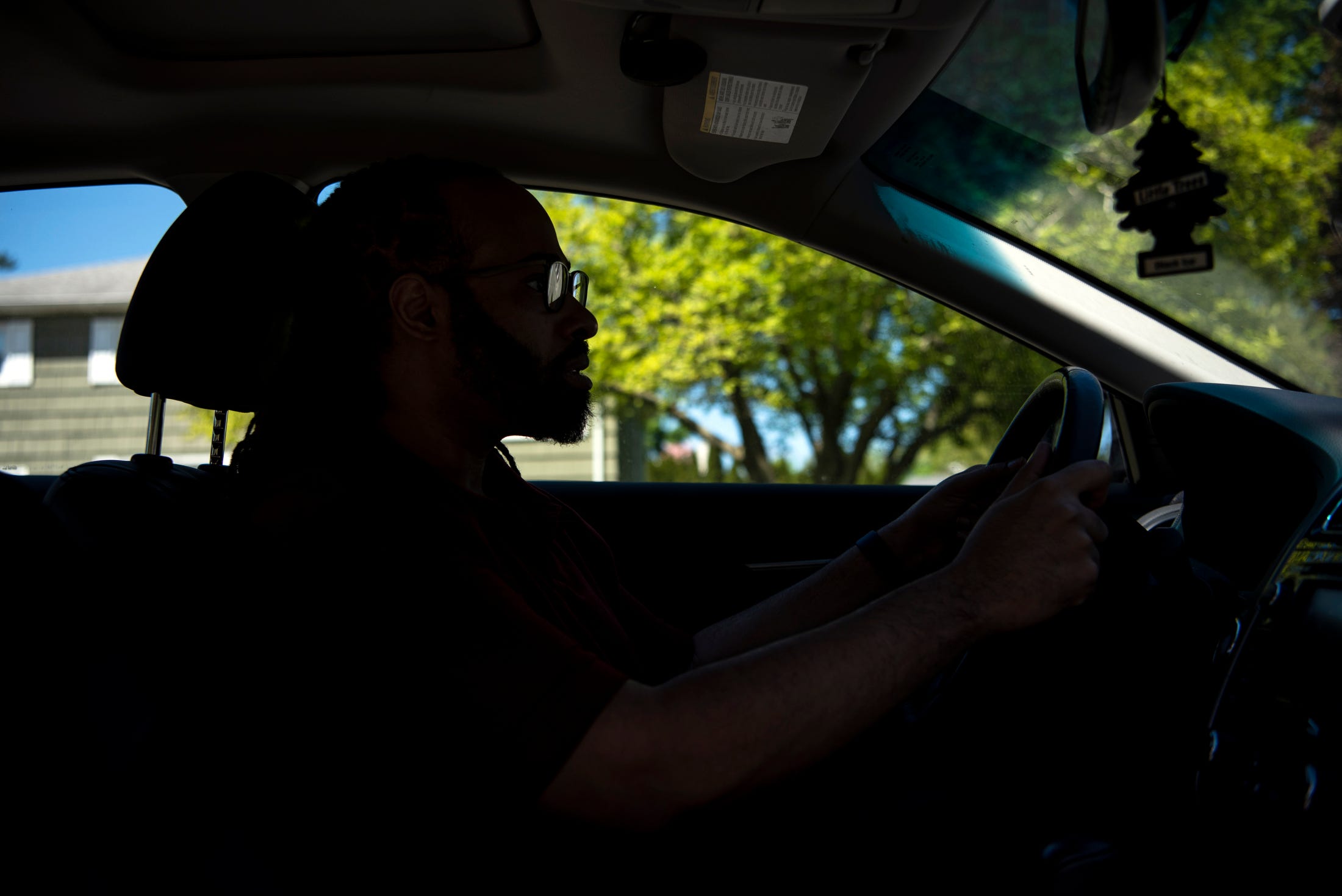 Sean Wilson, 32, is a criminal justice professor at William Paterson University and says he has been stopped by police here and in other states more than 100 times. Wilson has been tailed by Wayne police and stopped twice in the same neighborhood, near Preakness Avenue in Wayne, on his way to or from work.