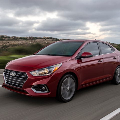 The Hyundai Accent was named highest quality small