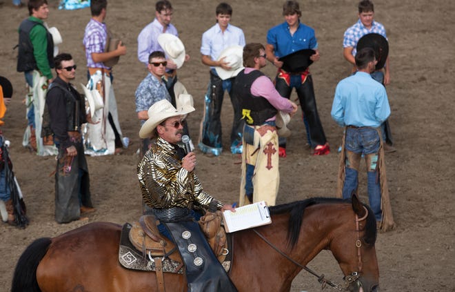 Russ Spekelmeier at the Fox Hollow Rodeo