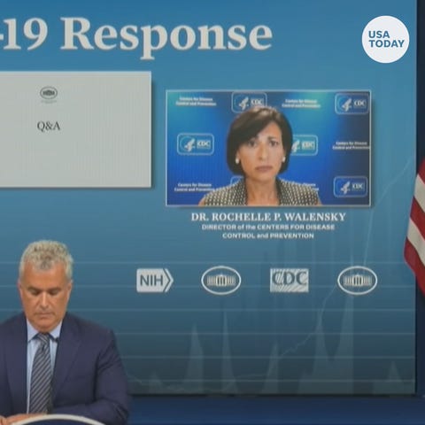 The CDC director recommends that vaccinated people