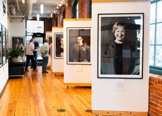 “I Am More. Facing Stigma,” which first opened in 2019 in Portland, Maine, will be on display in Whitinsville through Oct. 8.