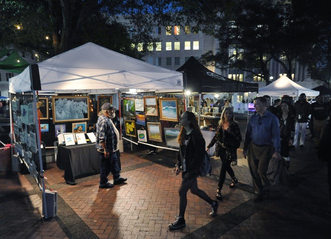 Art Walk returns to the downtown streets on the first Wednesday of every month.