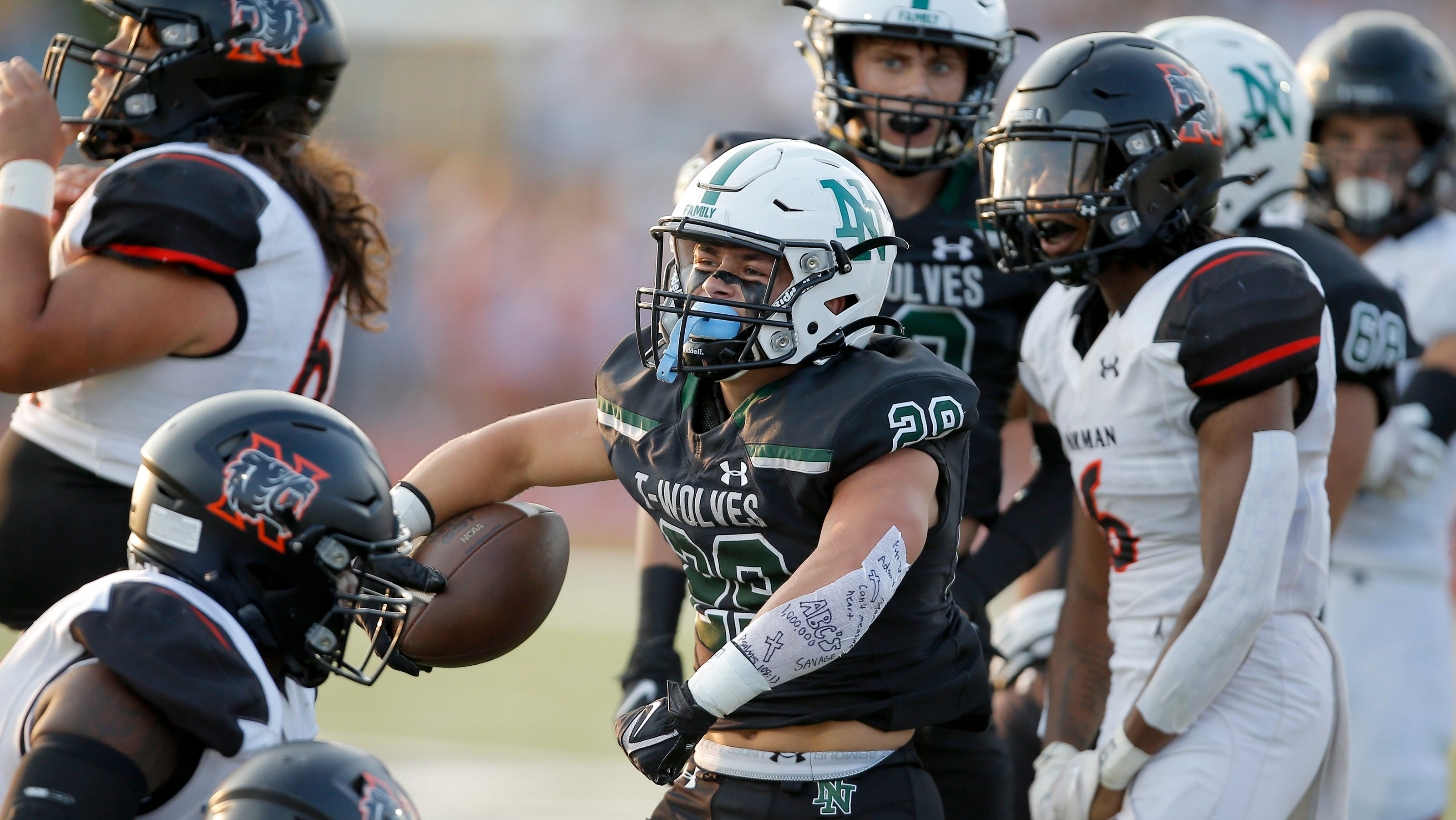 OSSAA football Norman North beats Norman in Crosstown Clash