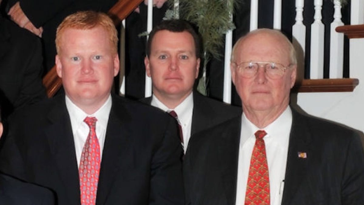 From left are Alex Murdaugh, Randy Murdaugh IV and the late Randolph Murdaugh III.