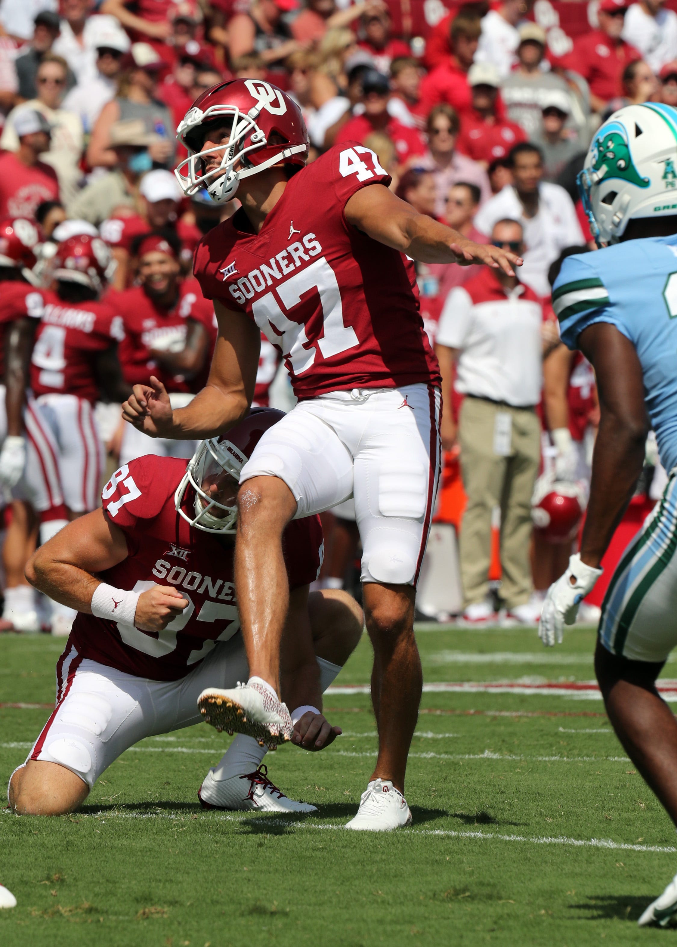 OU football Sooners kicker Gabe Brkic is more than an epic mustache