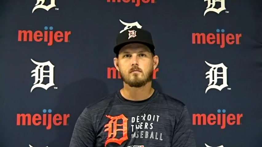 Detroit Tigers RP Drew Carlton on his pitching style