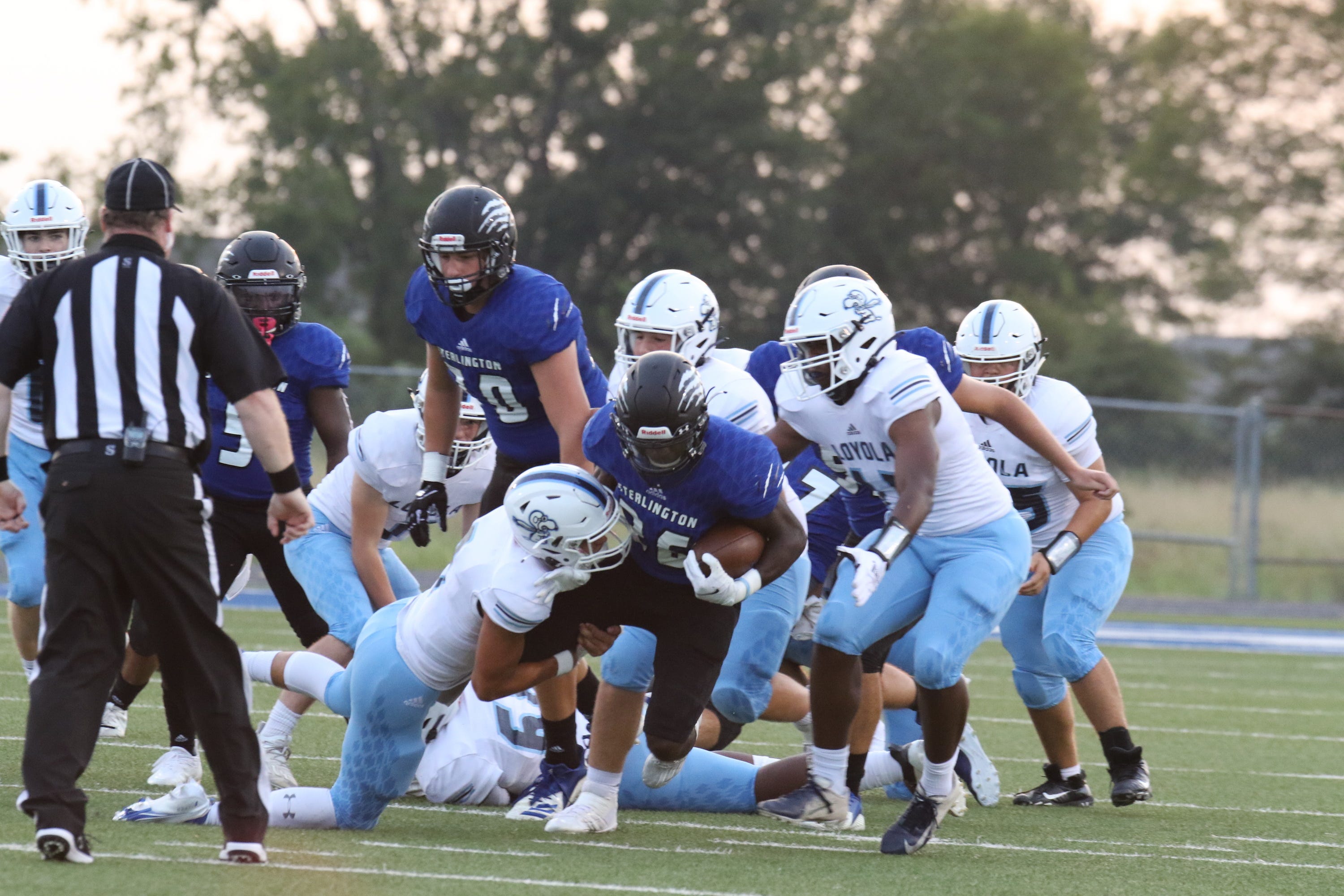 High school football top performers Trammell Colvin runs Sterlington