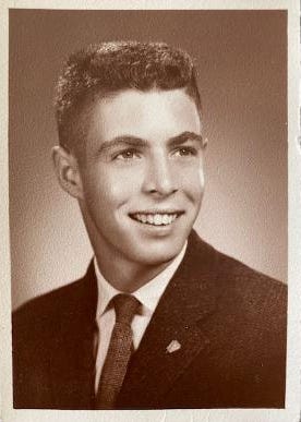 Photo of John Harper high school graduation picture from 1960.