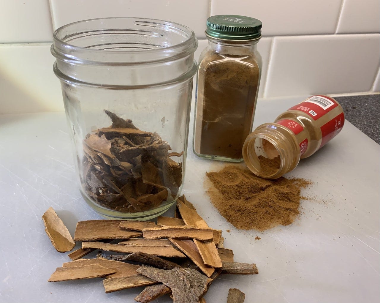 Cinnamon Plant Harvest
