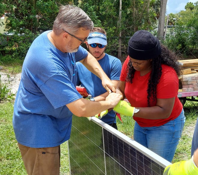 Participants in a Solar Installation Boot Camp hosted at Project LIFT spent four weeks engaging in hands-on training and character development. Eighty-nine percent were offered jobs at $17/per hour upon completion of the program.