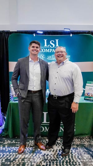 Von links nach rechts Justin und Randy Thibaut bei Market Trends.