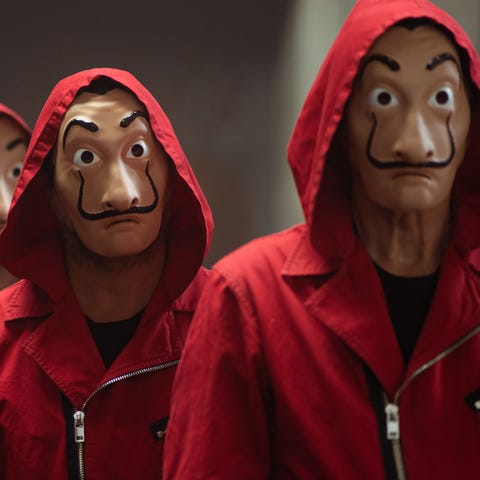 LA CASA DE PAPEL (L to R)  in episode 02 of LA CAS
