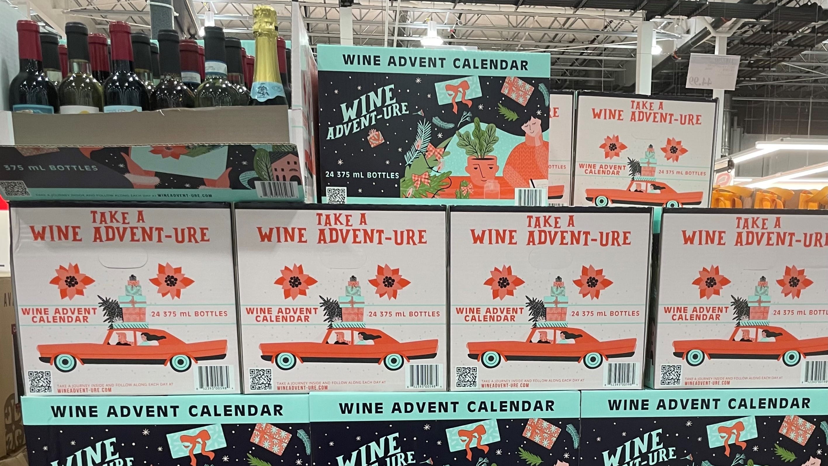 Advent calendars 2025 Costco brings back wine and beer calendars