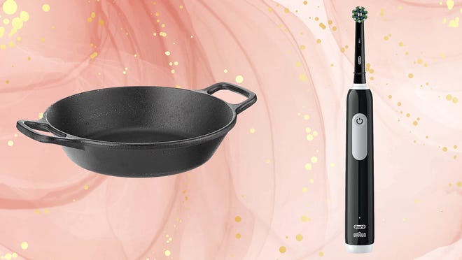 Start your weekend off on the right foot with these Amazon deals on everything from a cast iron pan to an electric toothbrush.
