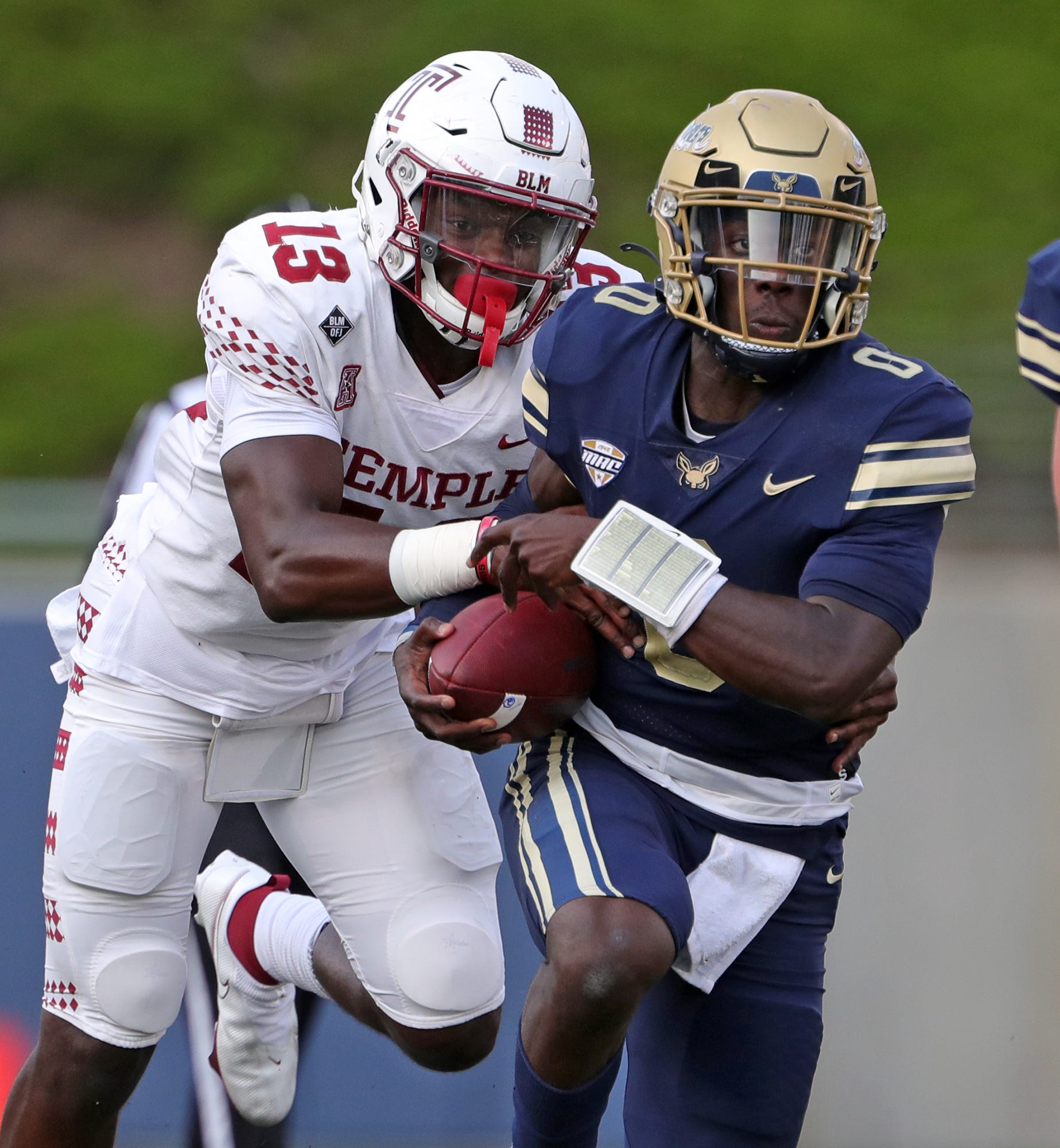 University of Akron Zips football QB DJ Irons may get first start