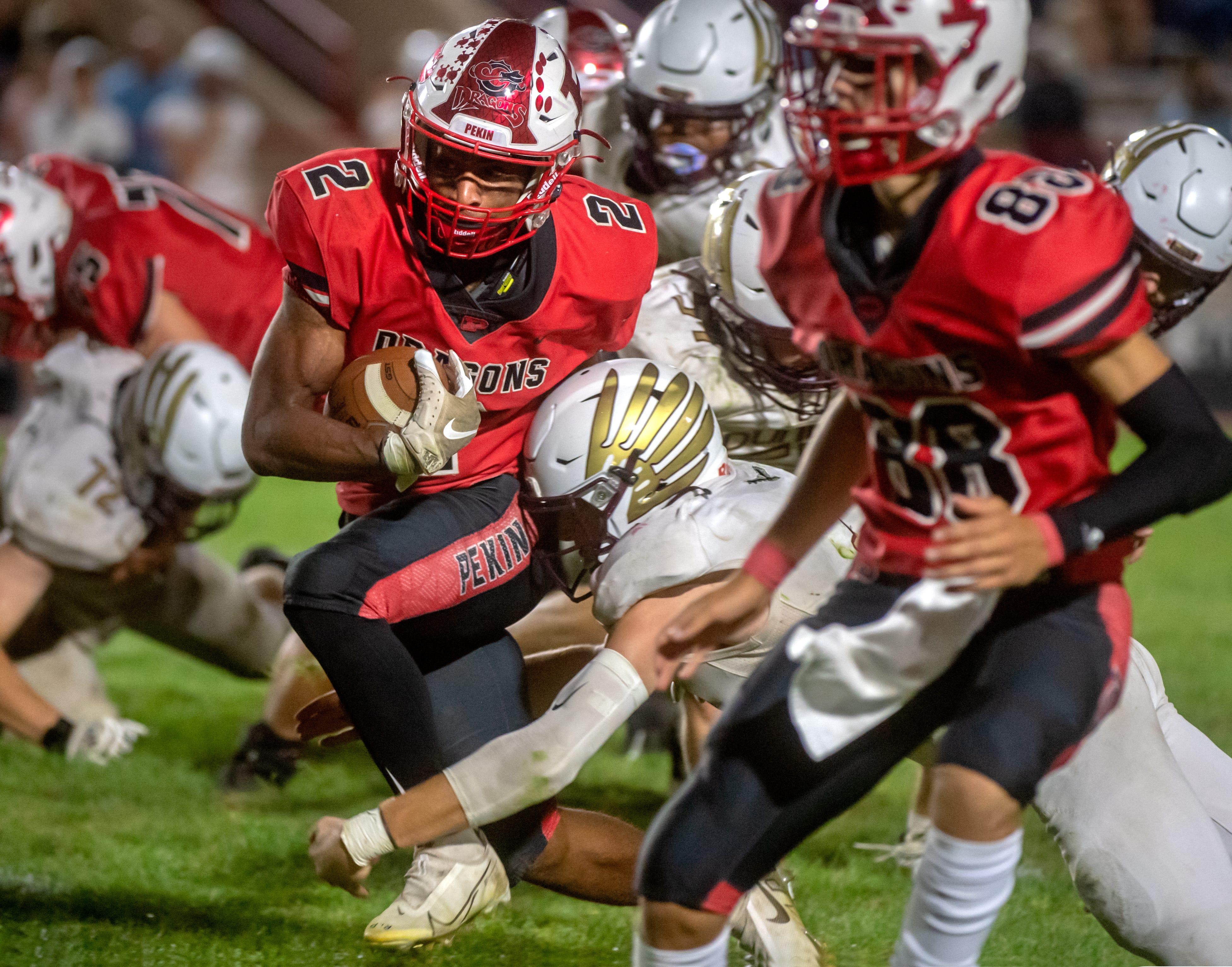 Illinois high school football scores Peoria area Week 3 results
