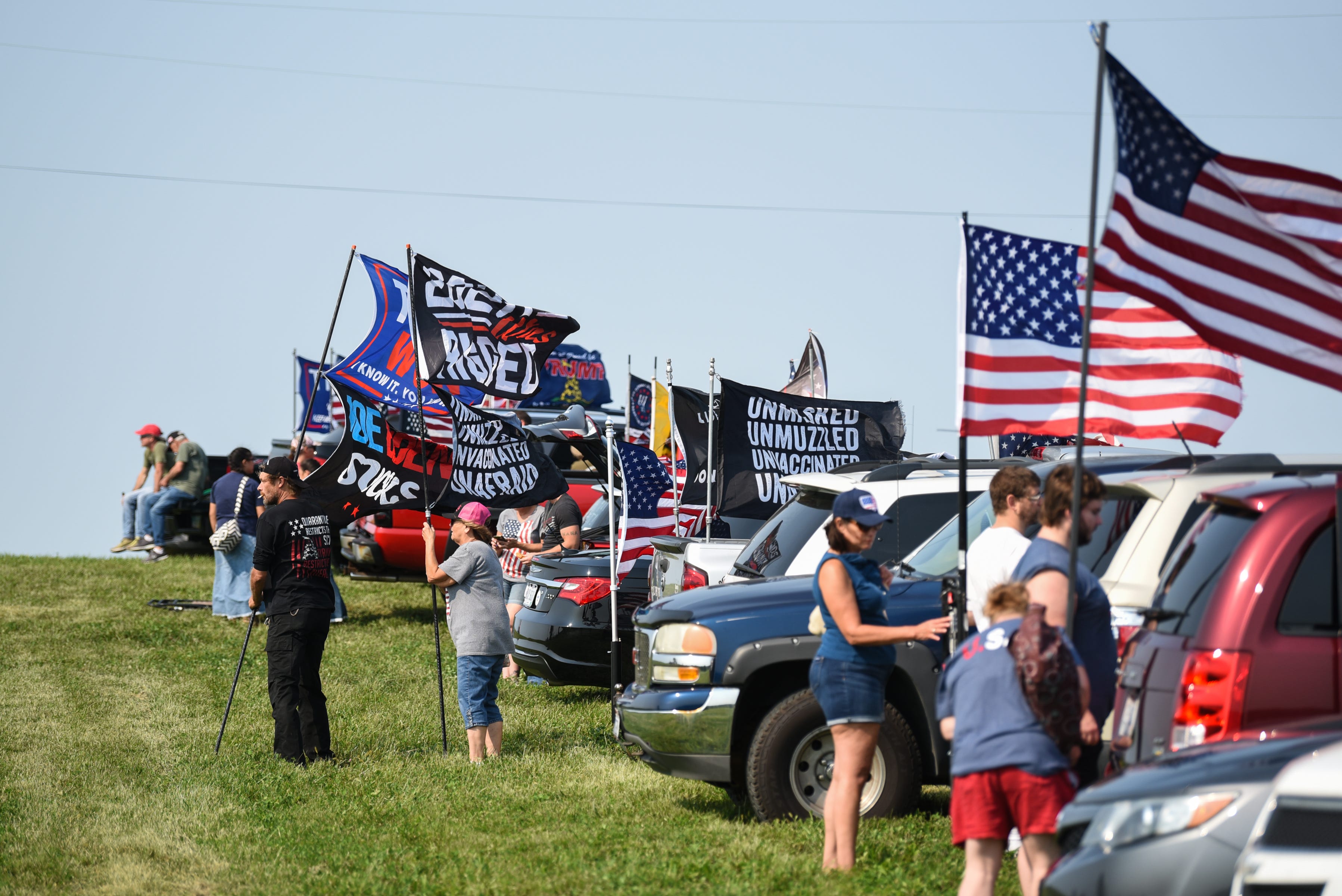 Northern Kentucky Freedom Fest draws Trump sons. Eric and Donald Jr.