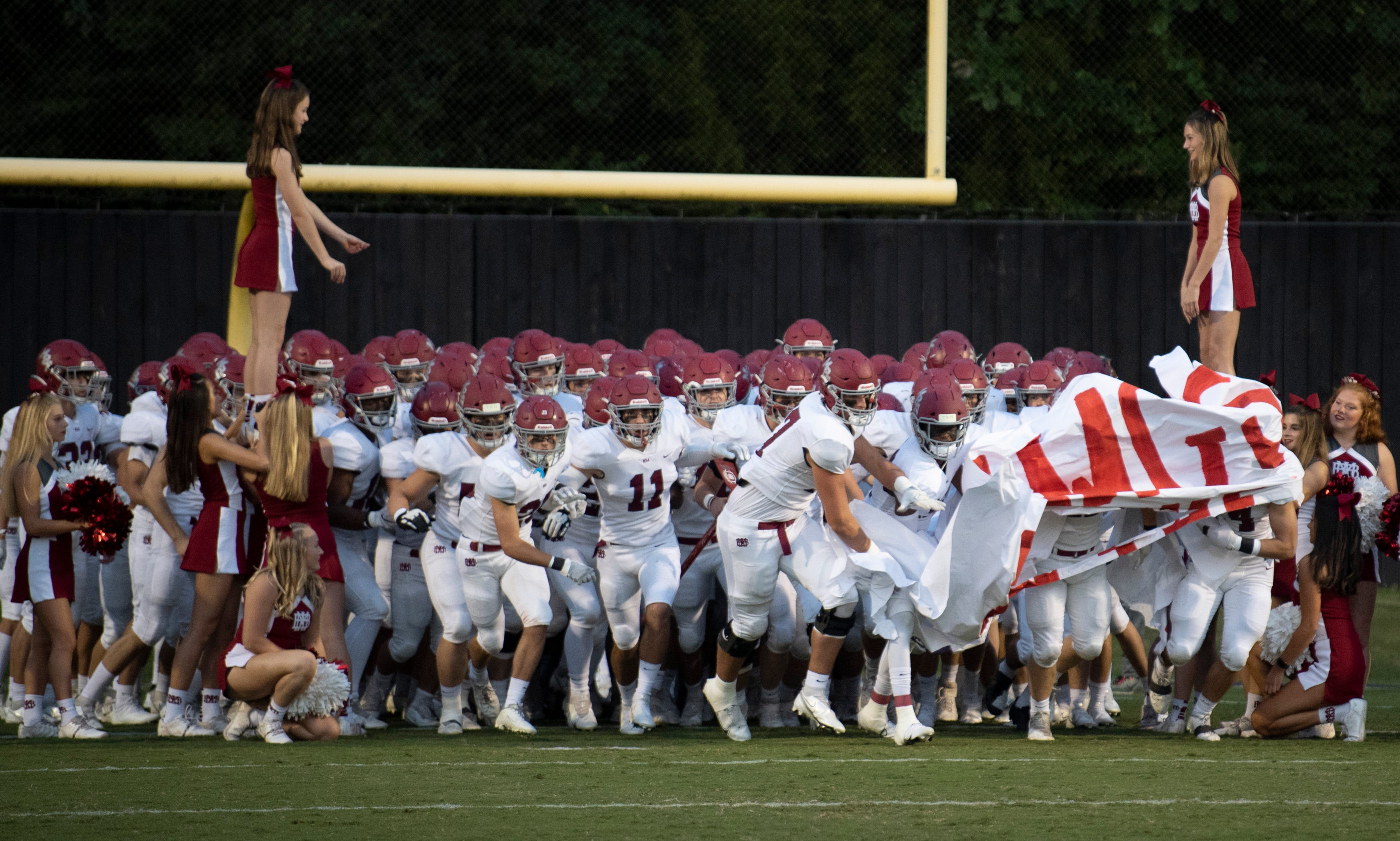 TN high school football Associated Press statewide rankings entering