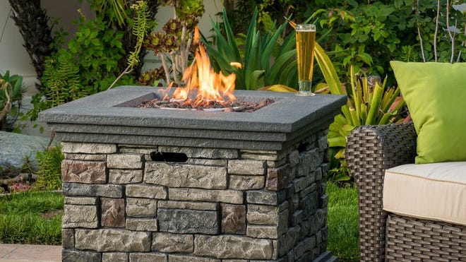 Fire Pits Get These Top Tier Picks At, Propane Fire Pit Table On Wood Deck