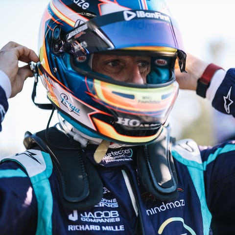 Romain Grosjean finished 22nd in Sunday's Portland