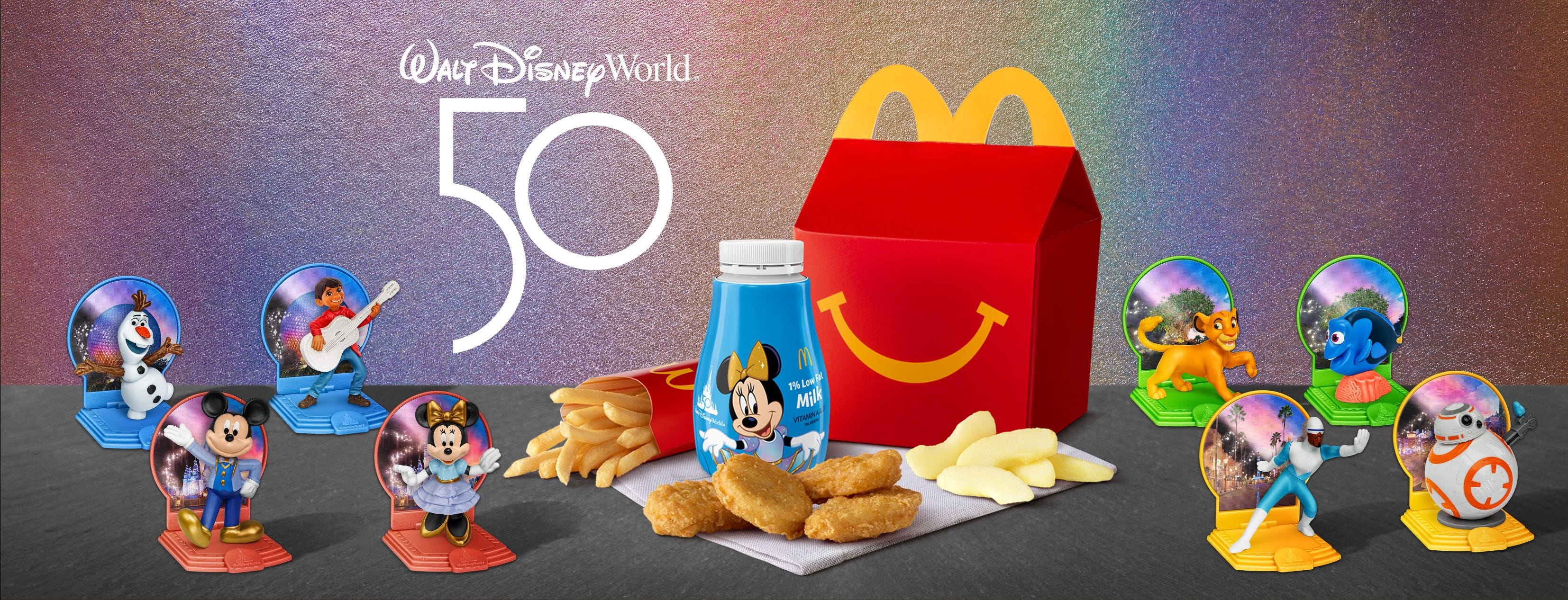 2021 McDonald’s WALT DISNEY WORLD 50th Anniversary Happy Meal Stitch Toy #38 NEW 