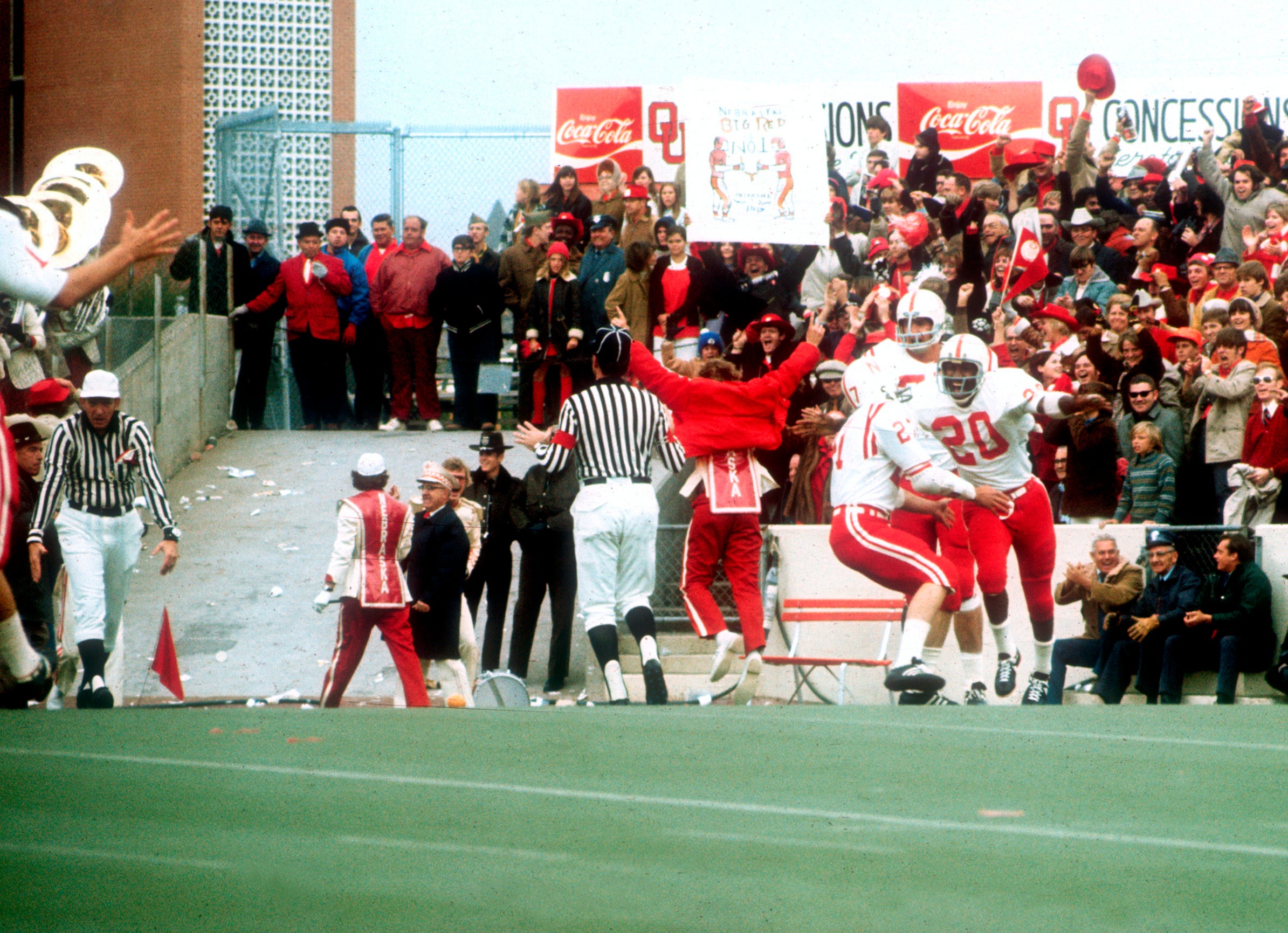 OU vs Nebraska football Coverage of 1971 Game of the Century