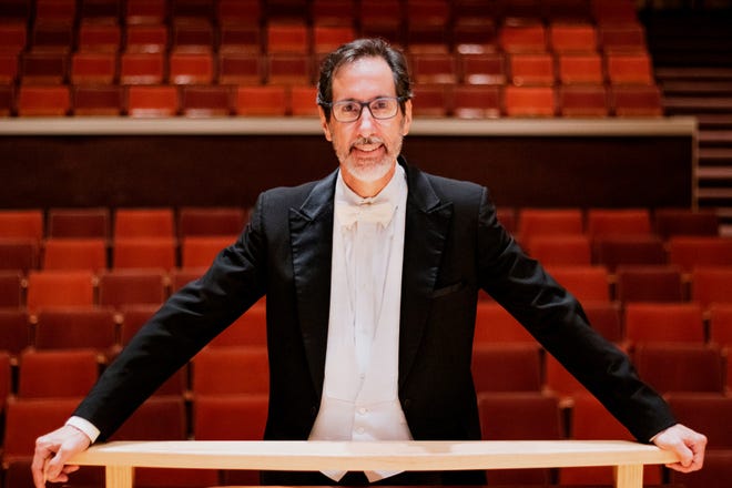 Music Director of the Oak Ridge Symphony Orchestra Dan Allcott.