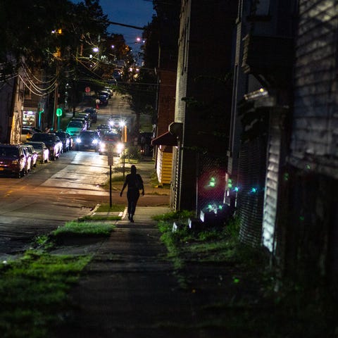 First Street in Newburgh, NY on Tuesday, August 31