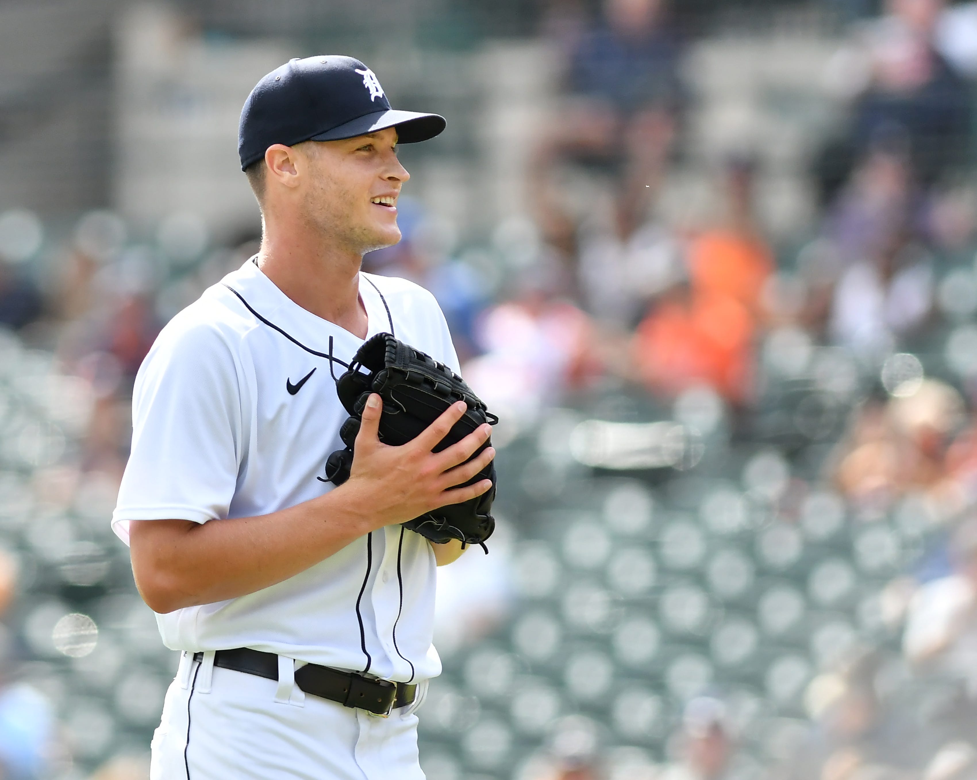 Matt Manning works out of early jam, buckles down as Detroit Tigers top