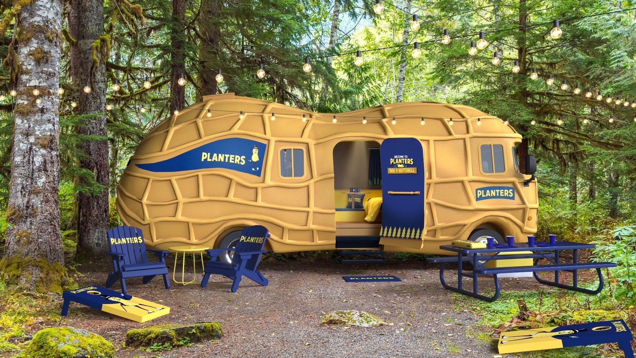 AirBnPeanut: Planters offers fans a chance to spend a weekend in 26-foot 'Nutmobile' thumbnail