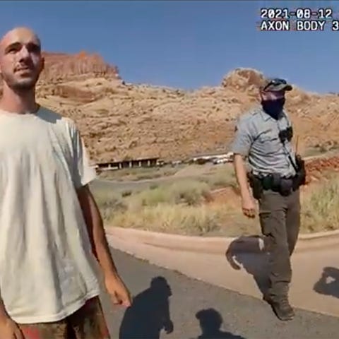 This police camera video provided by The Moab Poli